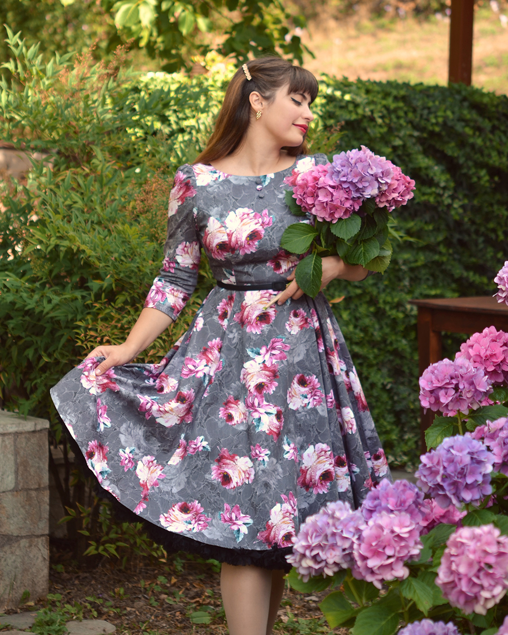 Harriet Floral Swing Dress